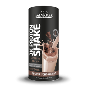 Layenberger 3K Protein Shake Pulver Dunkle Schokolade