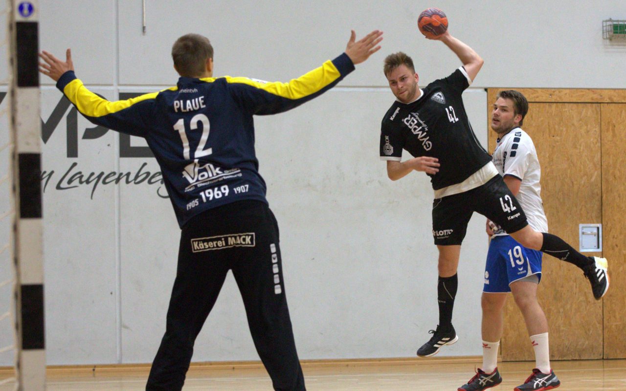 Spielszene beim Layenberger-Cup im Handball