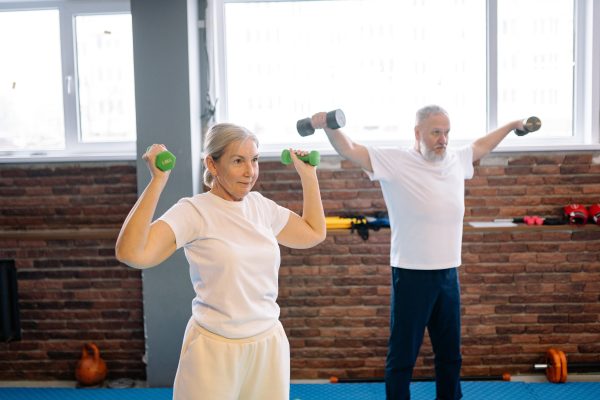 Fitness im Alter - Muskeltraining ist sehr wichtig.