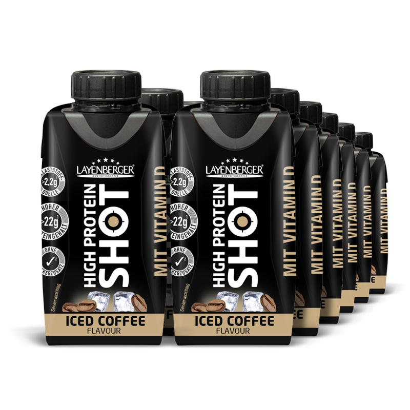 Layenberger High Protein Shot Iced Coffee.